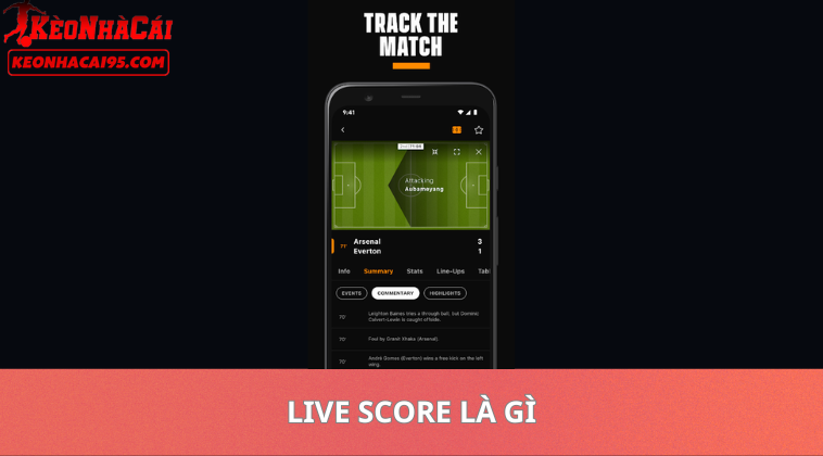 Live Score – Tỷ Số Trực Tuyến Bóng Đá Nhanh Và Chính Xác Nhất 1 Live Score Là Gì